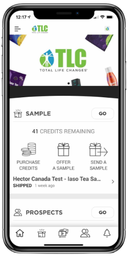 TLC mobile app