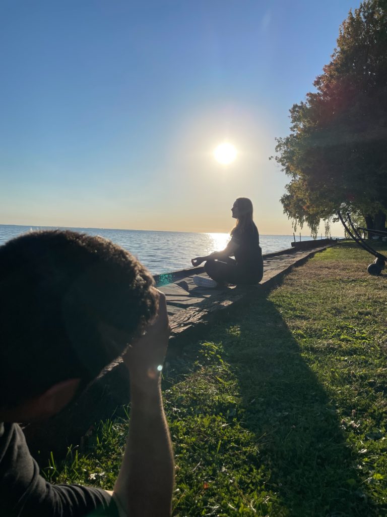 TLC Photoshoot: Relaxing by the lake