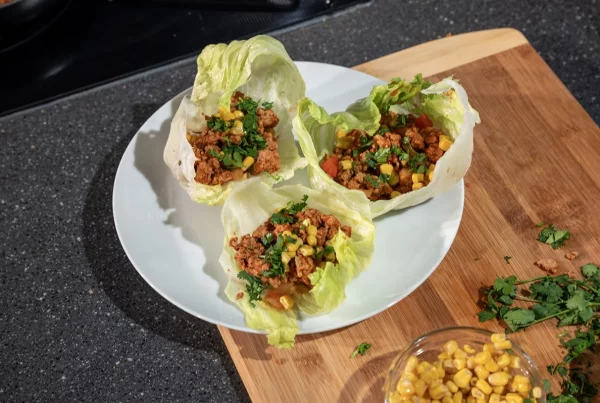 Turkey Taco Lettuce Wraps